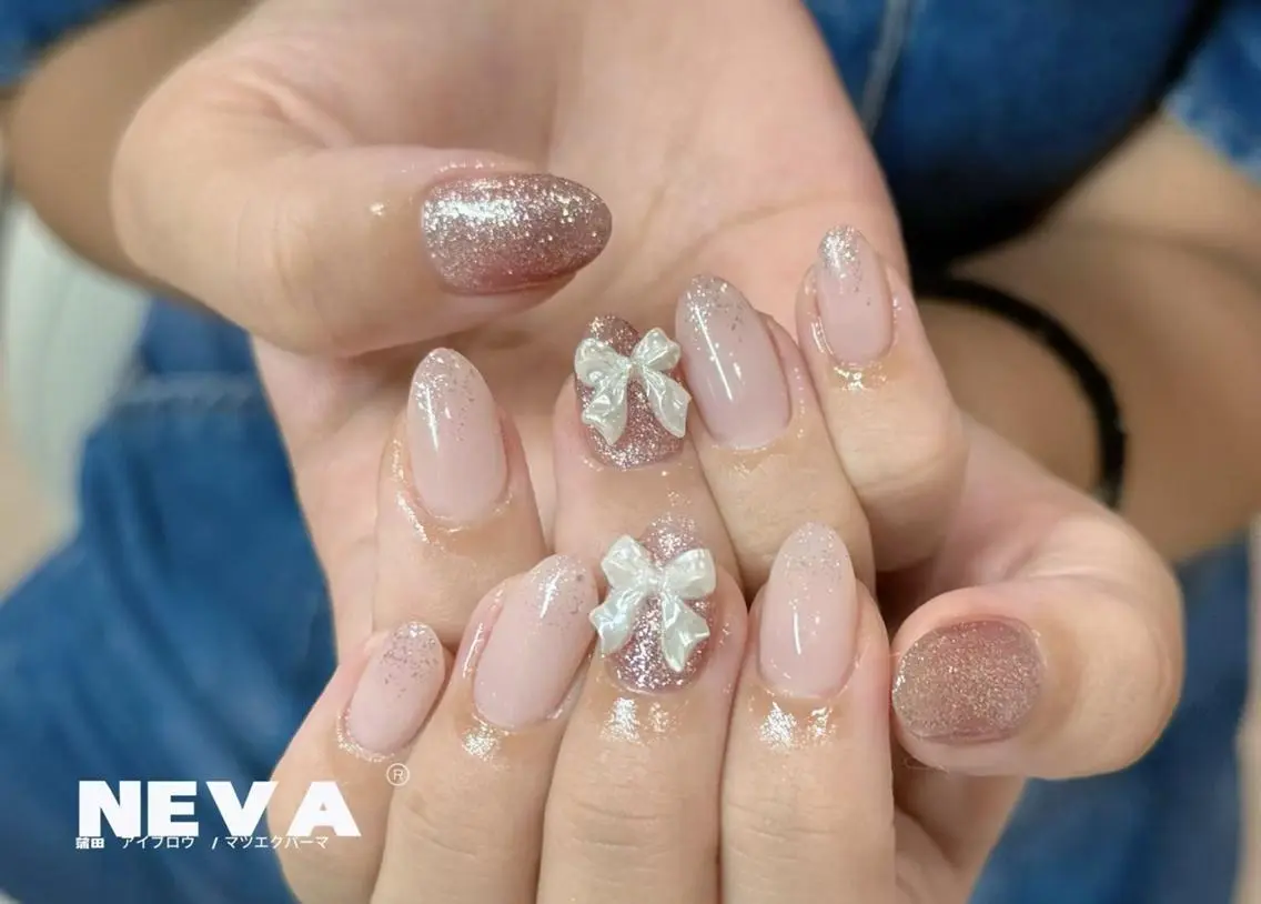 ネイル ハンドネイル ハンドケア 🤍蒲田NEVA ネイル&パーマ🪽のネイルデザイン