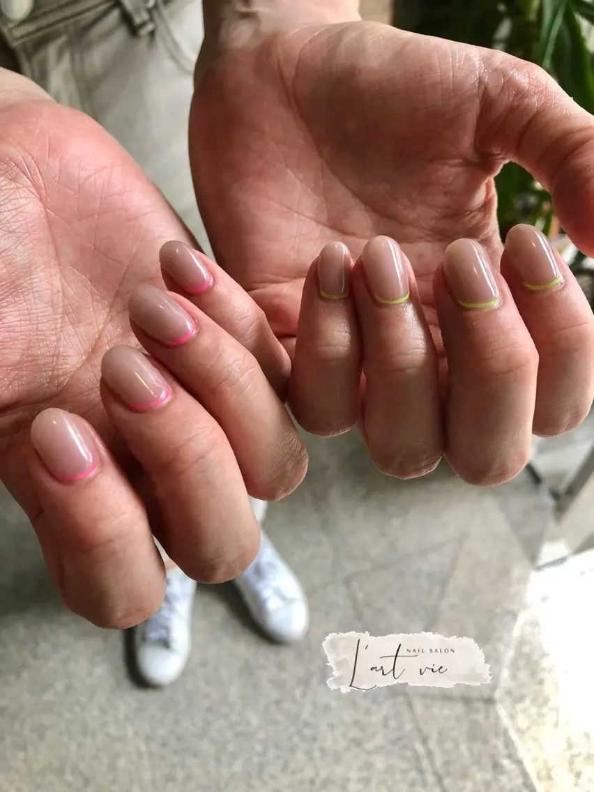 ネイル ハンドネイル NailSalon L’artVieのネイルデザイン