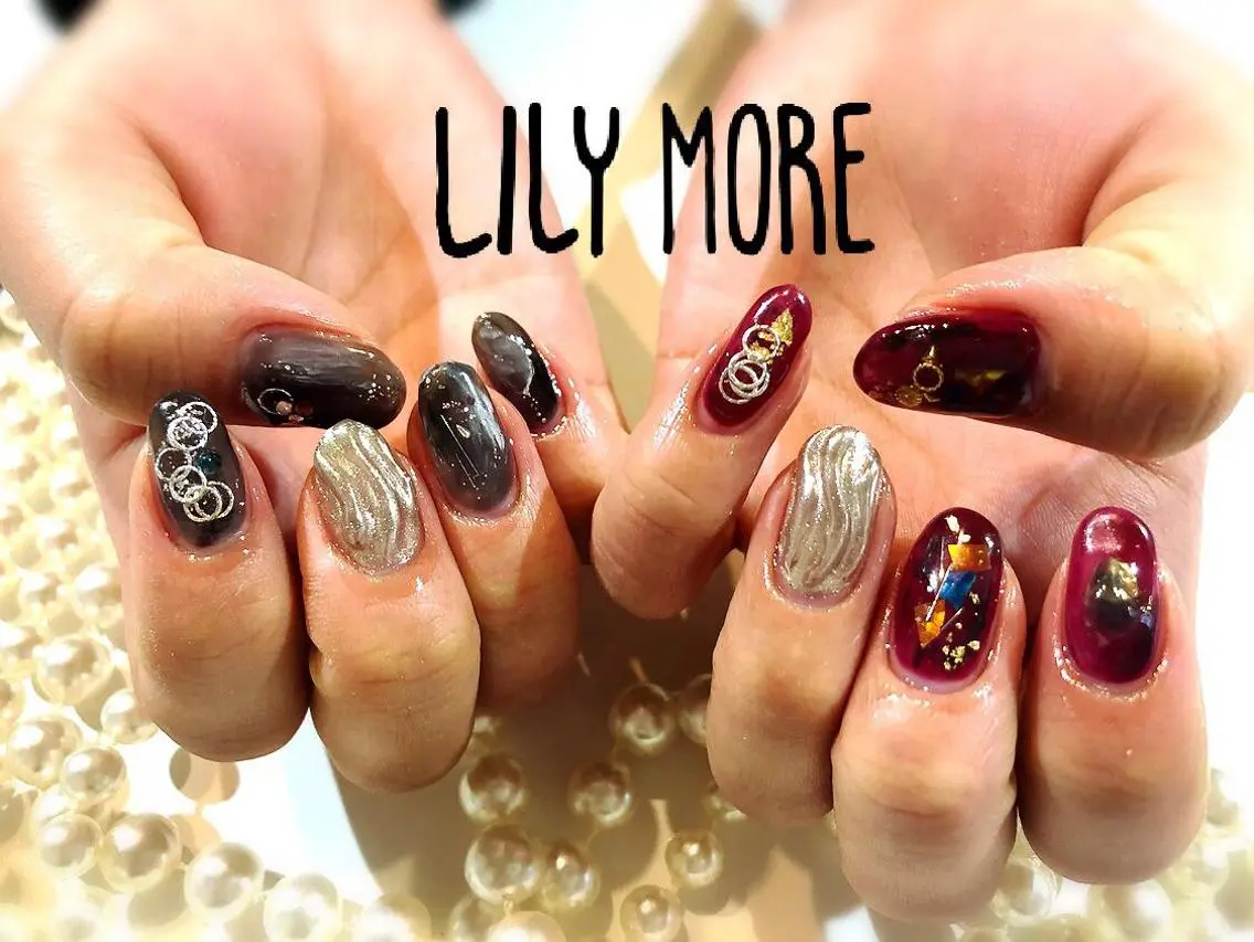 ネイル ニュアンスネイル Lily closetのネイルデザイン