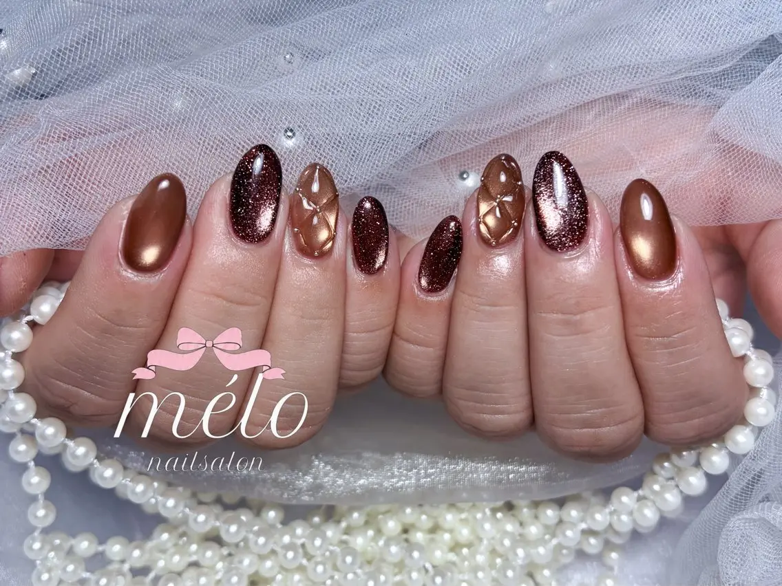 ネイル ハンドネイル mélo 🎀 けいなのネイルデザイン