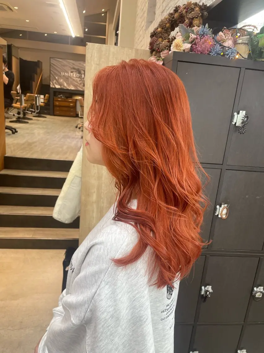 ミディアム ヘアカラー テラダ ユウシン西金沢のヘアスタイル
