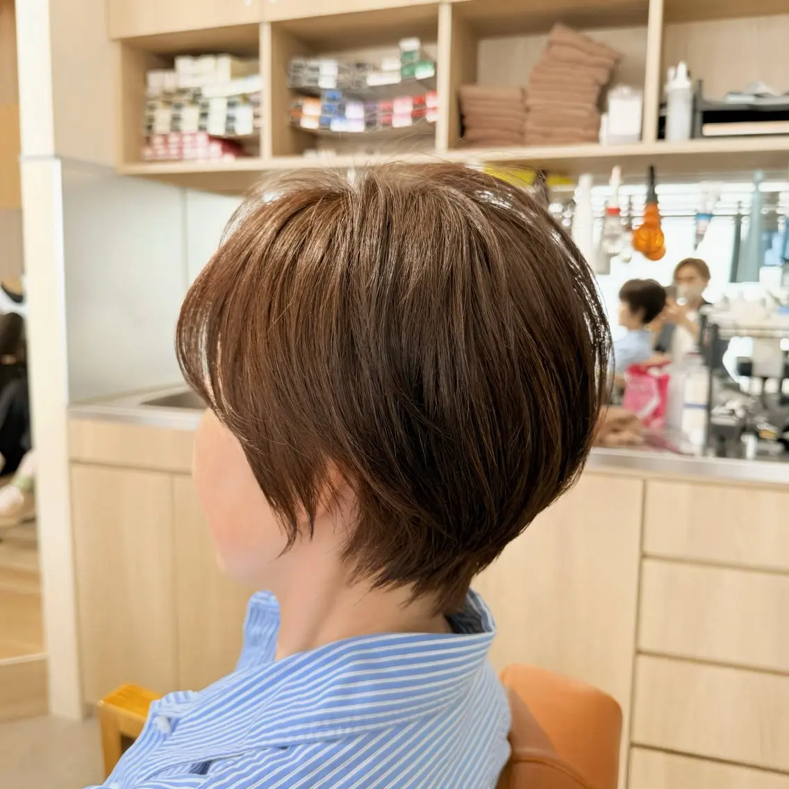 ショート カラー カット ヘアカラー 桃井 達哉のヘアスタイル