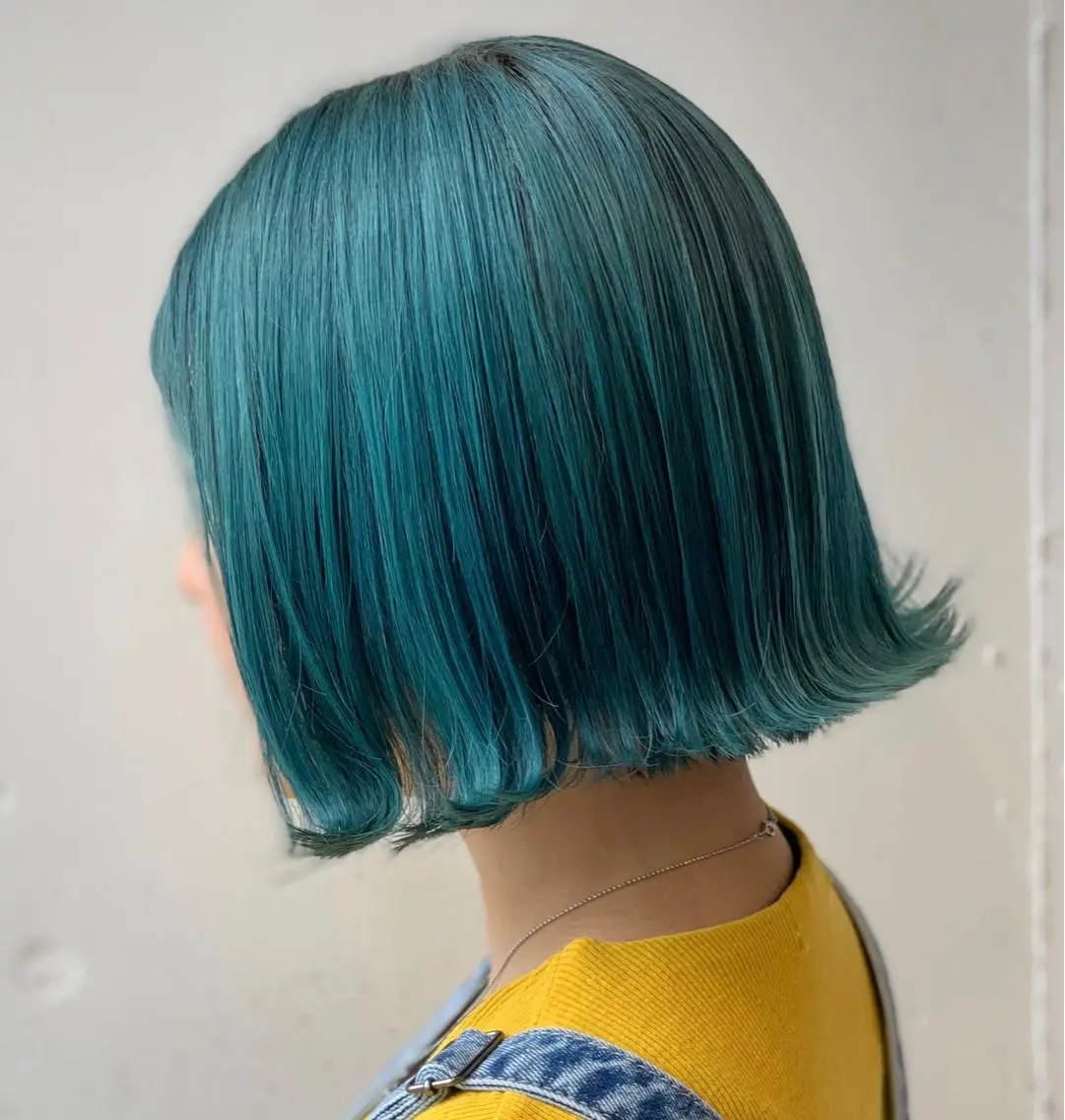ミディアム カラー マツオカ マコのヘアスタイル