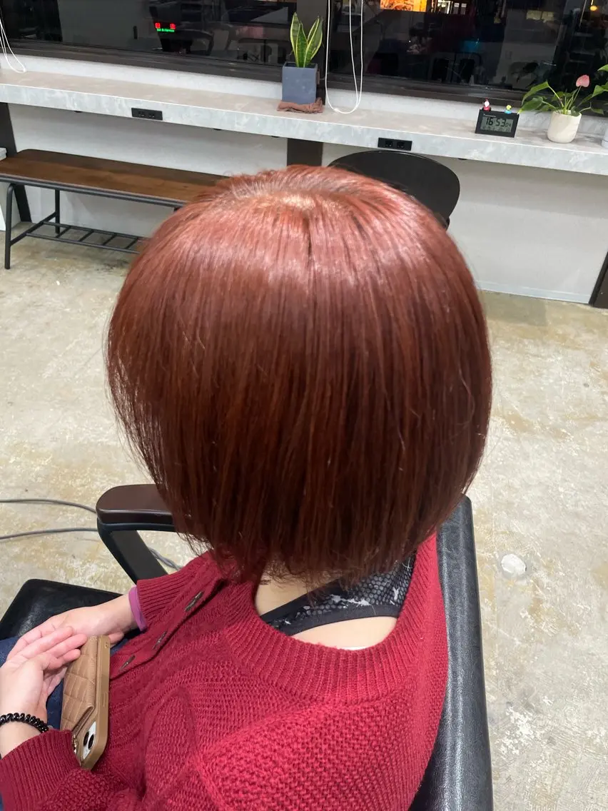 ミディアム ヘアカラー ニュアンスカラー/ 🫧レミ(坊主)のヘアスタイル