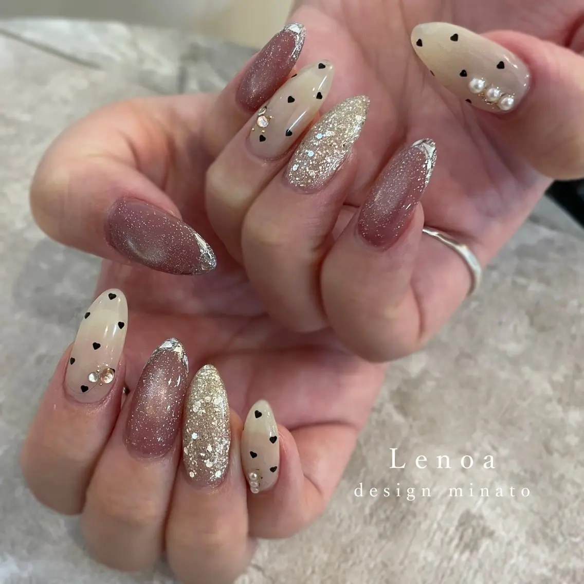 ネイル ハンドネイル Lenoa minatoのネイルデザイン
