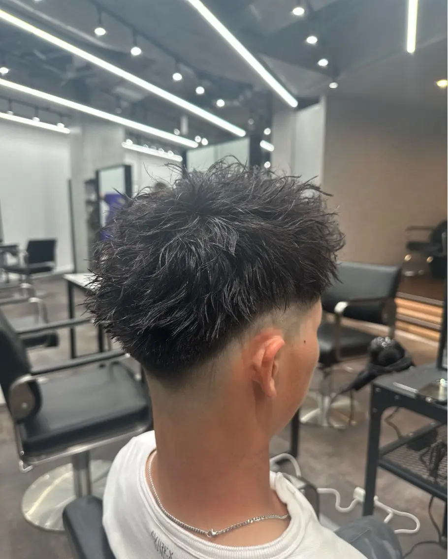 ショート パーマ メンズ 👊メンズ特化👊 田中健輔のヘアスタイル