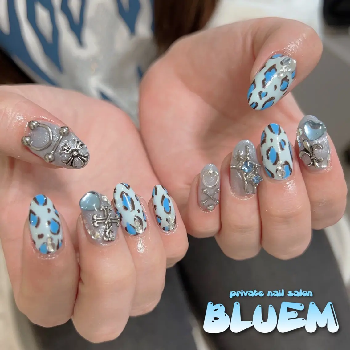 ネイル ハンドネイル BLUEM なな🐶のネイルデザイン