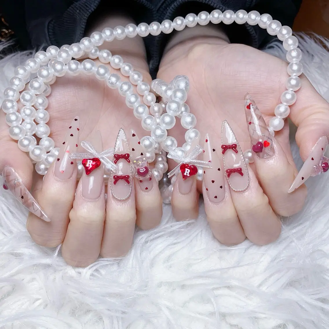 ネイル ハンドネイル 🍭Yun nail hyejin🌸のネイルデザイン