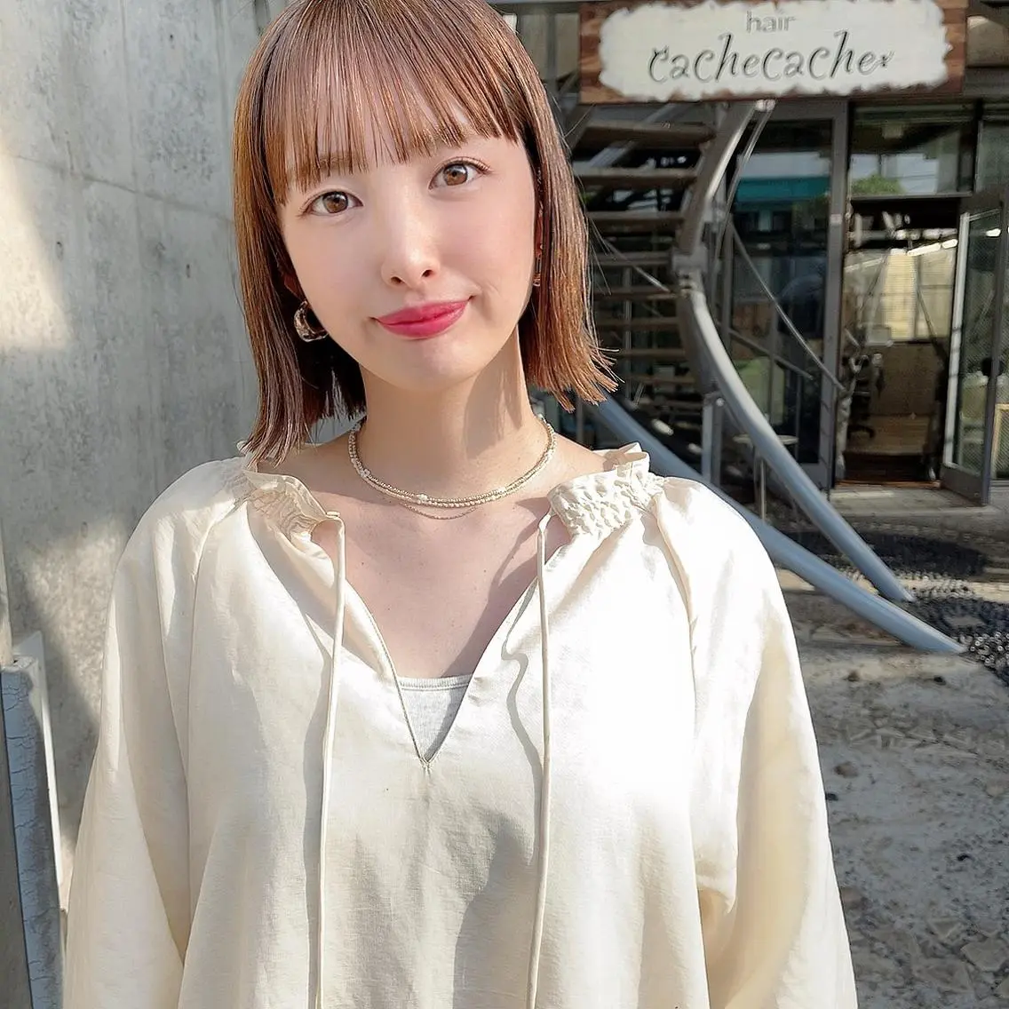ショート 及川 光のヘアスタイル