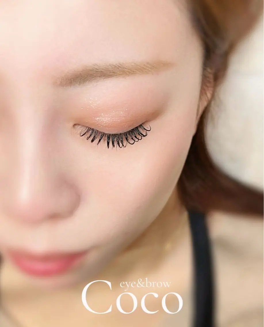 マツエク・マツパ フラットラッシュ eyelash Coco野方/中野のマツエク・マツパデザイン