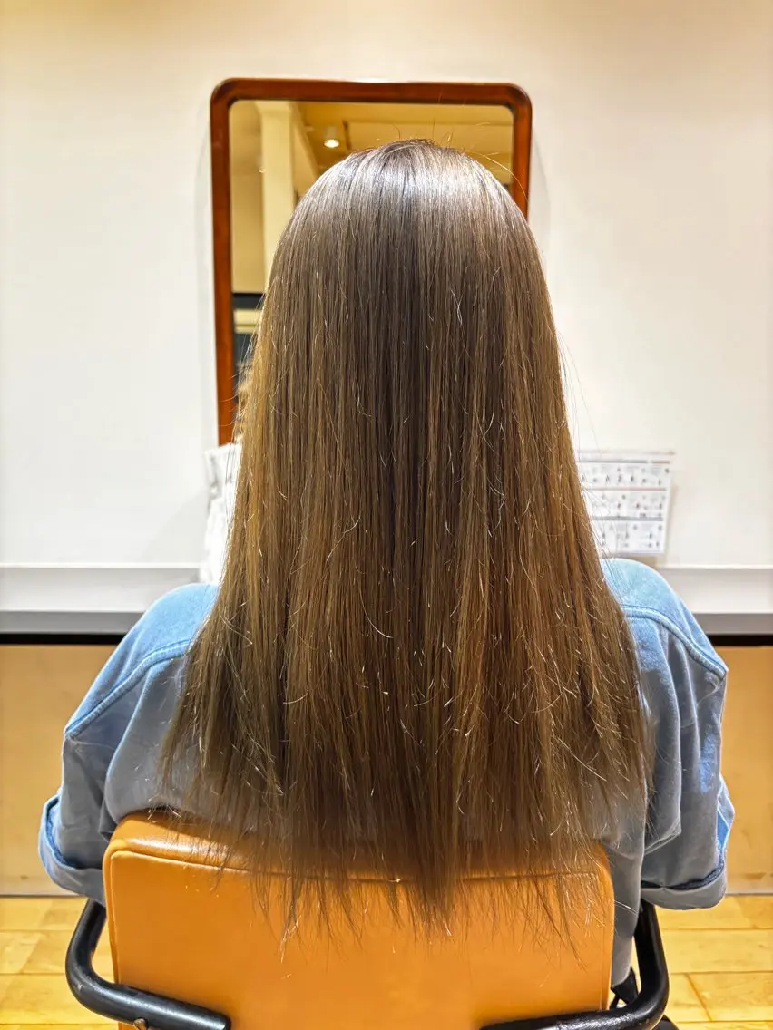 カラー CLAPSコハク モデル募集のヘアスタイル