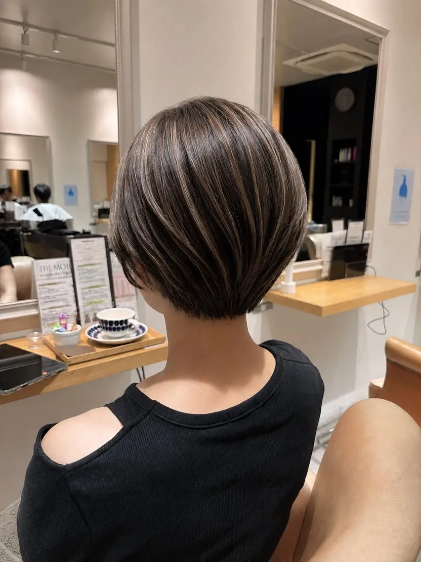 ショート 渡辺 リリのヘアスタイル