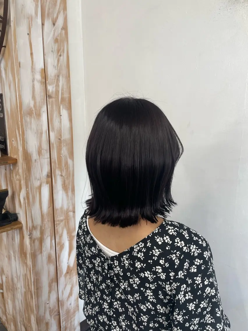 カラー アッシュ ラベンダーカラー カット ヘアカラー SFIDA みつえのヘアスタイル