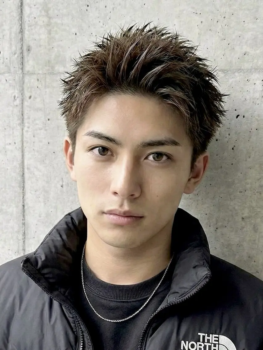 ショート メンズ カット 増田 祐のヘアスタイル
