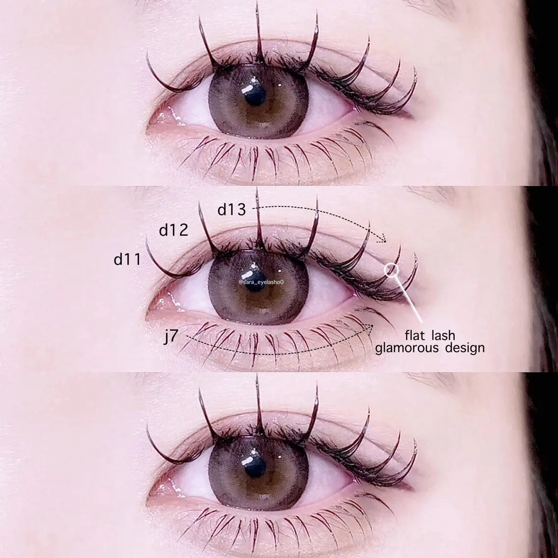 マツエク・マツパ マツエク eyelist SARA🎀のマツエク・マツパデザイン