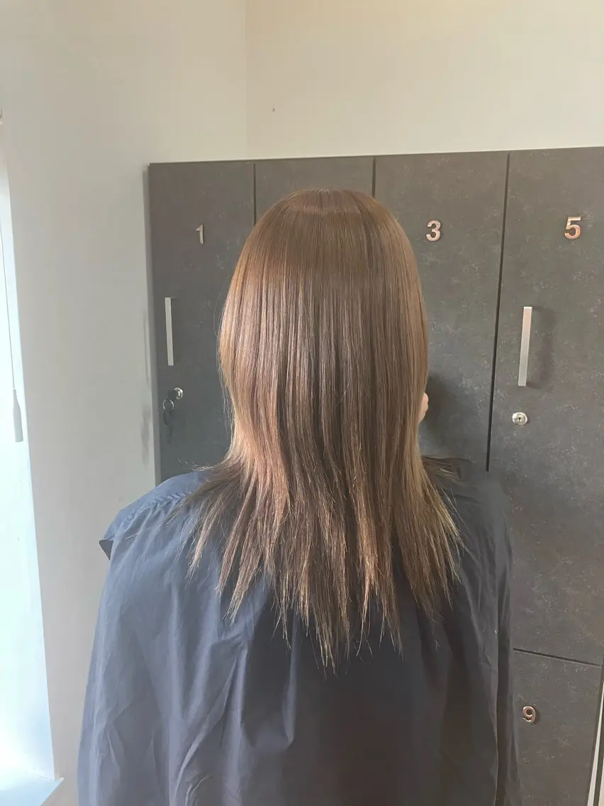 ロング カラー ベージュカラー 透明感カラー ヘアカラー 【ツヤ髪特化】 スズキアキエ🫧のヘアスタイル