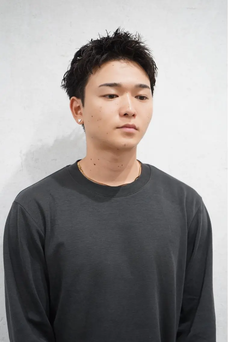 ショート パーマ メンズ men’s hair / 隼翔のヘアスタイル