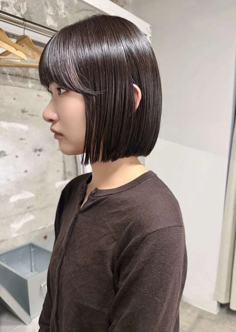《小顔カット🎀》似合わせボブカット🩵＋保湿トリートメント🧴🫧の写真