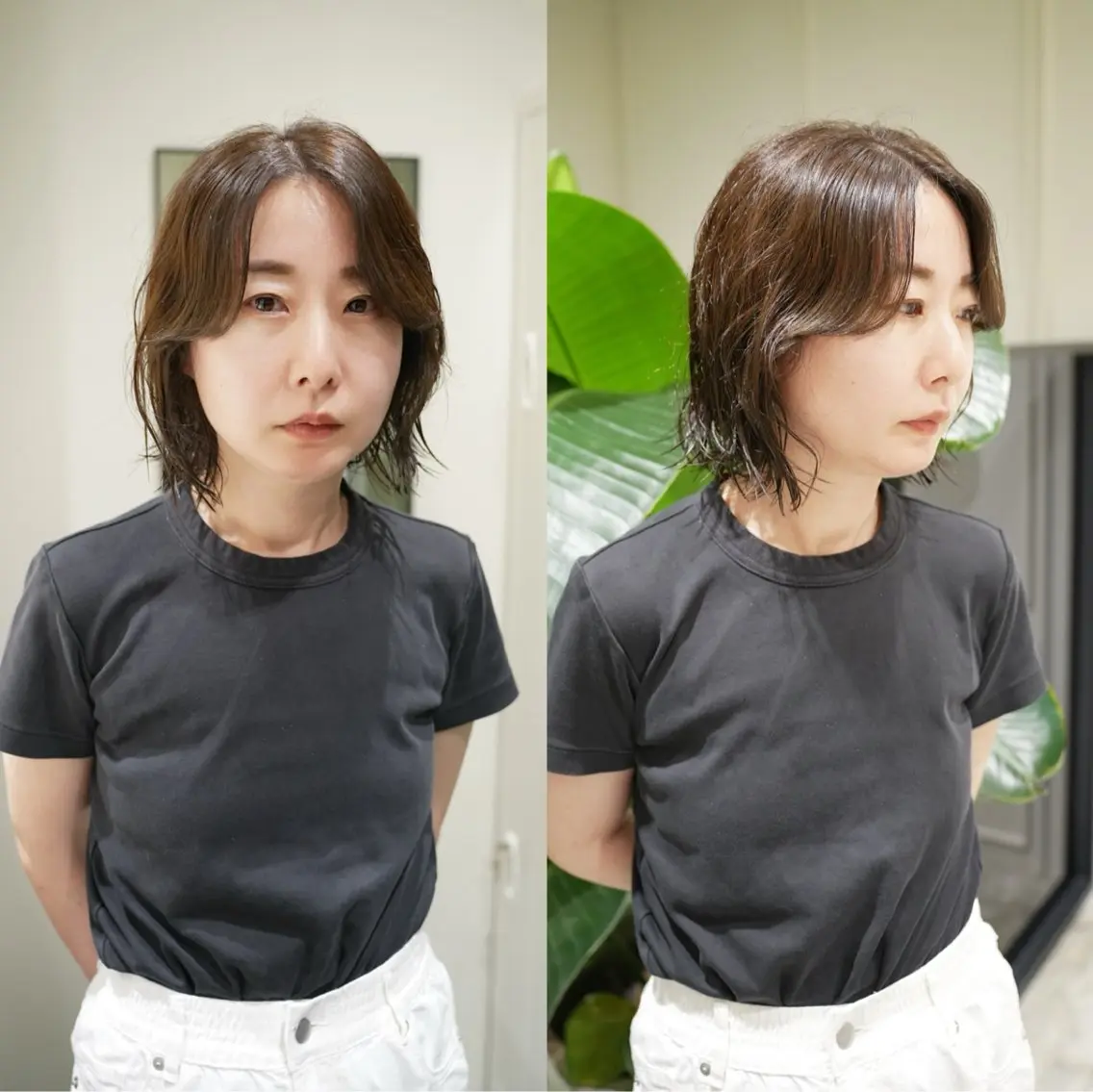 ショート カラー カット ヘアカラー トリートメント ボブ/縮毛矯正/ 透明感カラー/YUUのヘアスタイル