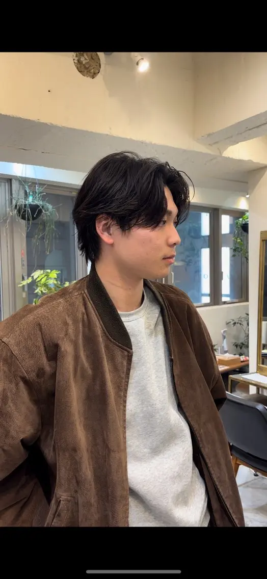 パーマ パーマ 小山 綾奈 ロングカットのヘアスタイル