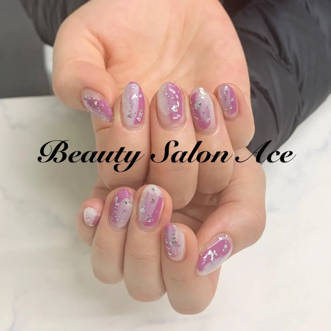 ネイル アートネイル 長さ出し ジェルネイル メンズネイル ニュアンスネイル 池袋フィルイン Ace♡Nailのネイルデザイン