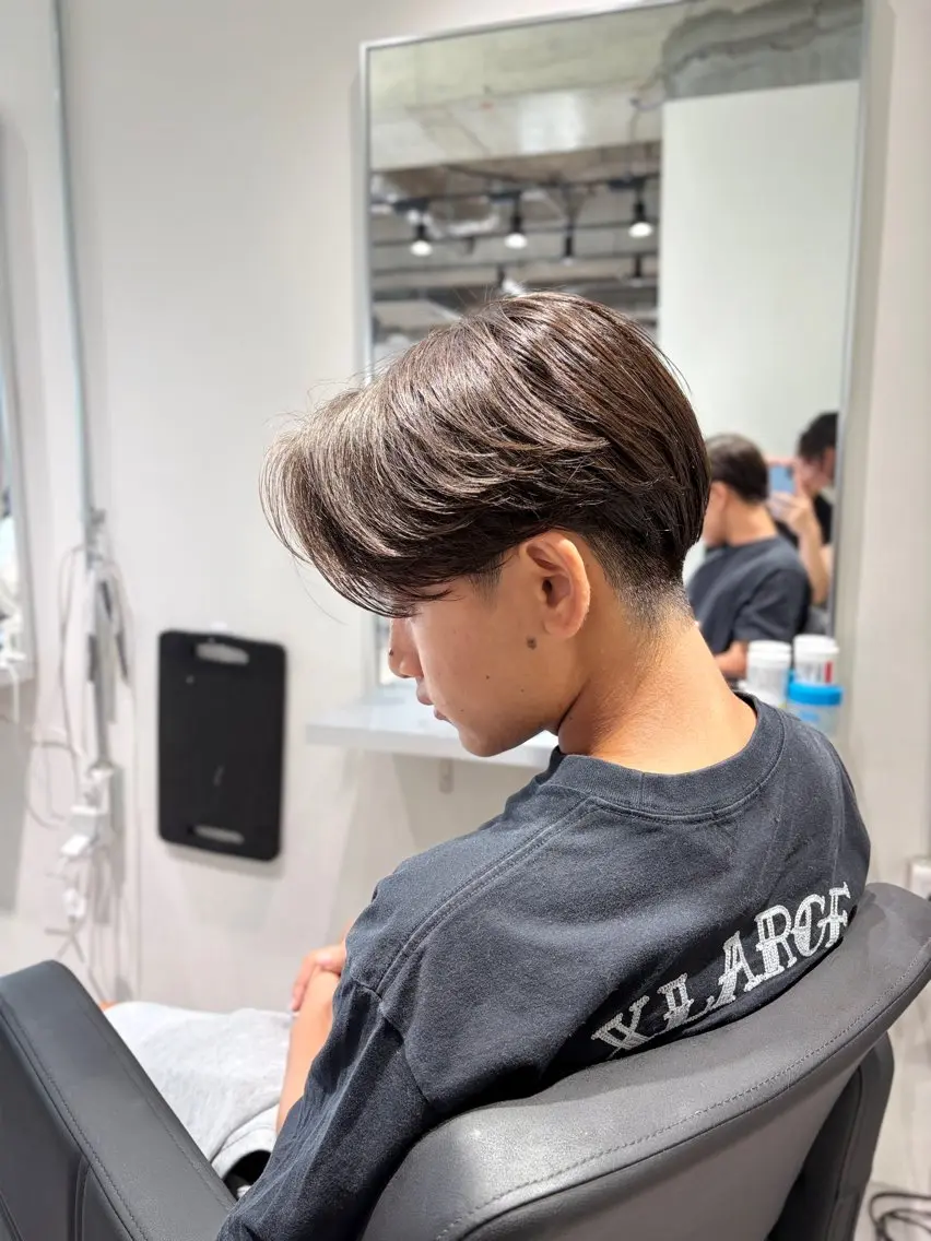 メンズ カット 縮毛矯正 曲がる縮毛矯正専門 /森隆之介のヘアスタイル