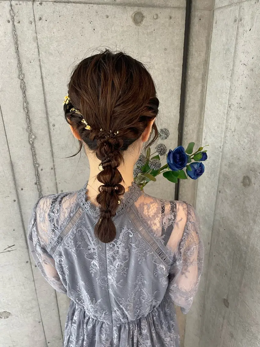 ヘアアレンジ ヘアセット 美髪× ヘアセット✨Araiのヘアスタイル
