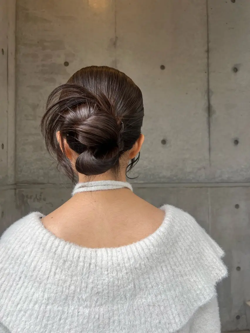 ロング ユカ yのヘアスタイル