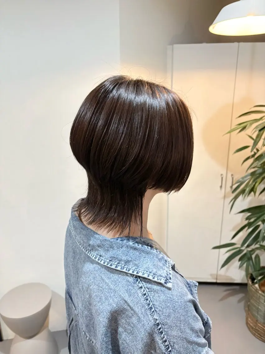 ショート カット ボブ/ショート/小倉 ✂中尾吏穏のヘアスタイル