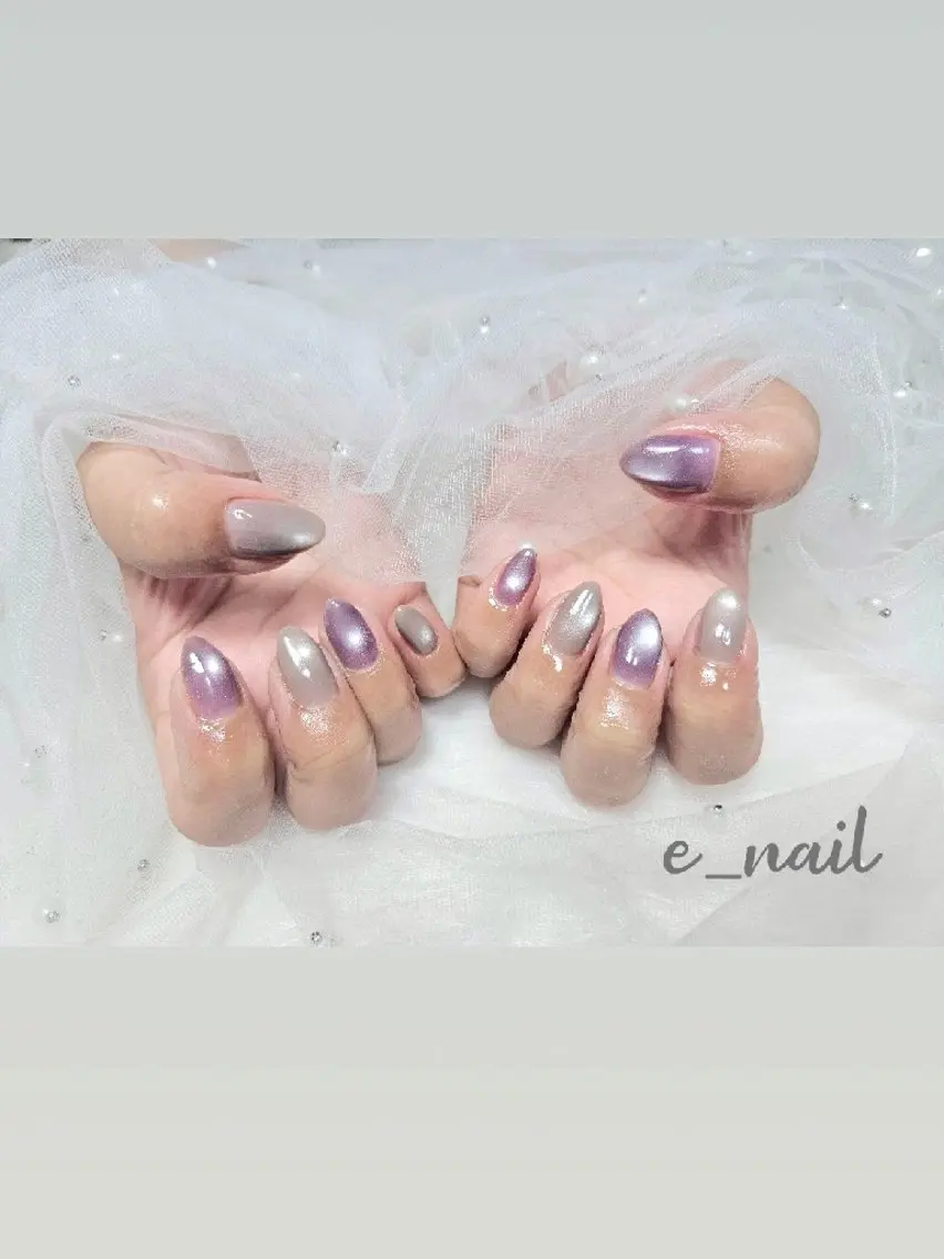 ネイル e_nail🍀自宅 サロン八潮eri☆　のネイルデザイン