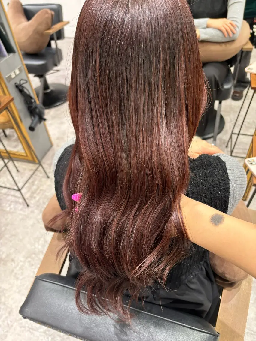 カラー ヘアカラー トリートメント 🍎エクステ/暖色 カラー🍎あyaかのヘアスタイル