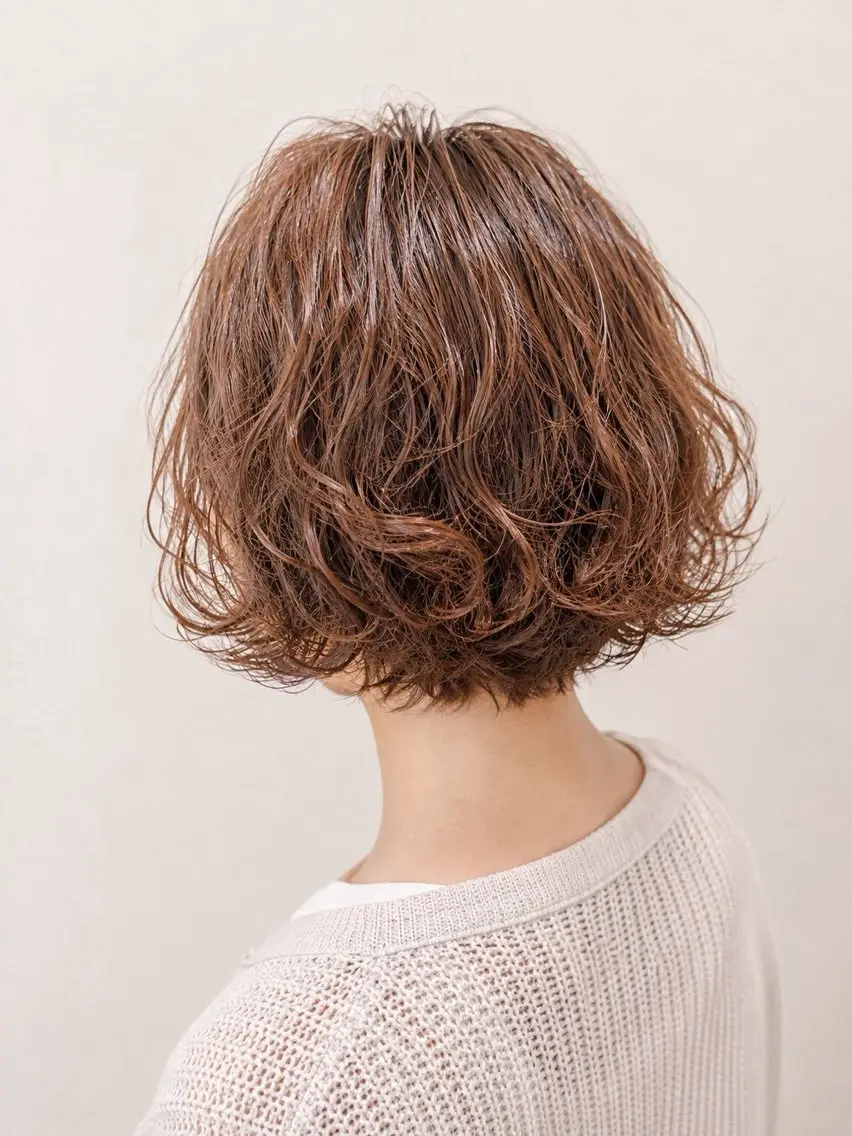ミディアム ヘアカラー トリートメント ヘッドスパ 三宅 叶恋のヘアスタイル