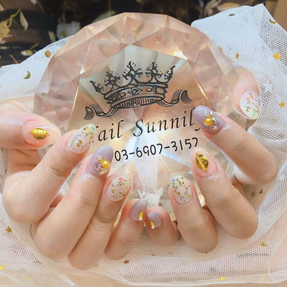ネイル 長さだし専門店 M2　rikaのネイルデザイン