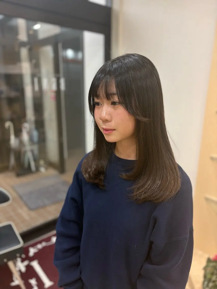 ミディアム カット トリートメント BENI仙台柳生店 HIGUCHI🎀のヘアスタイル