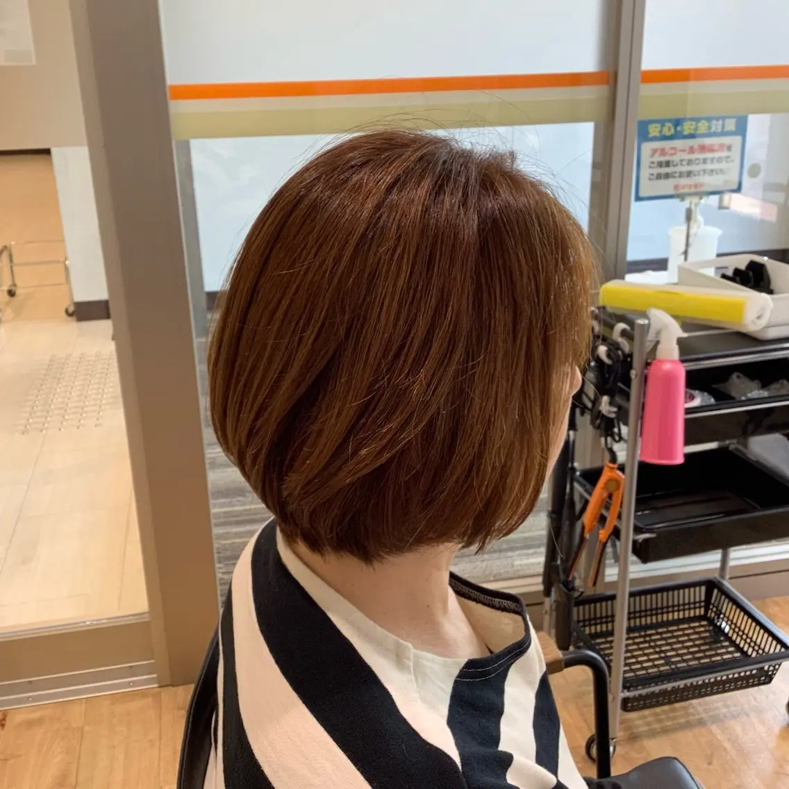 ショート カラー 髪質改善縮毛矯正 美容師✂️山崎竜二のヘアスタイル
