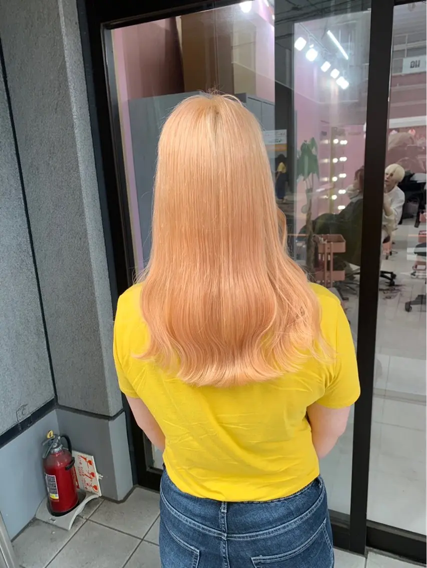 ロング カラー 甘ふわgirly🎀 ハイトーン🤍Ramのヘアスタイル