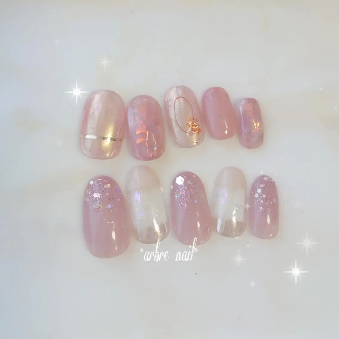 ネイル ✯.。 arbre nail 。✯.のネイルデザイン