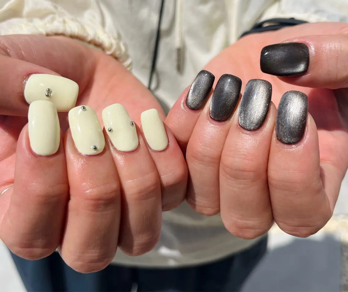 ネイル マグネットネイル ハンドネイル HazeGrass NAILのネイルデザイン