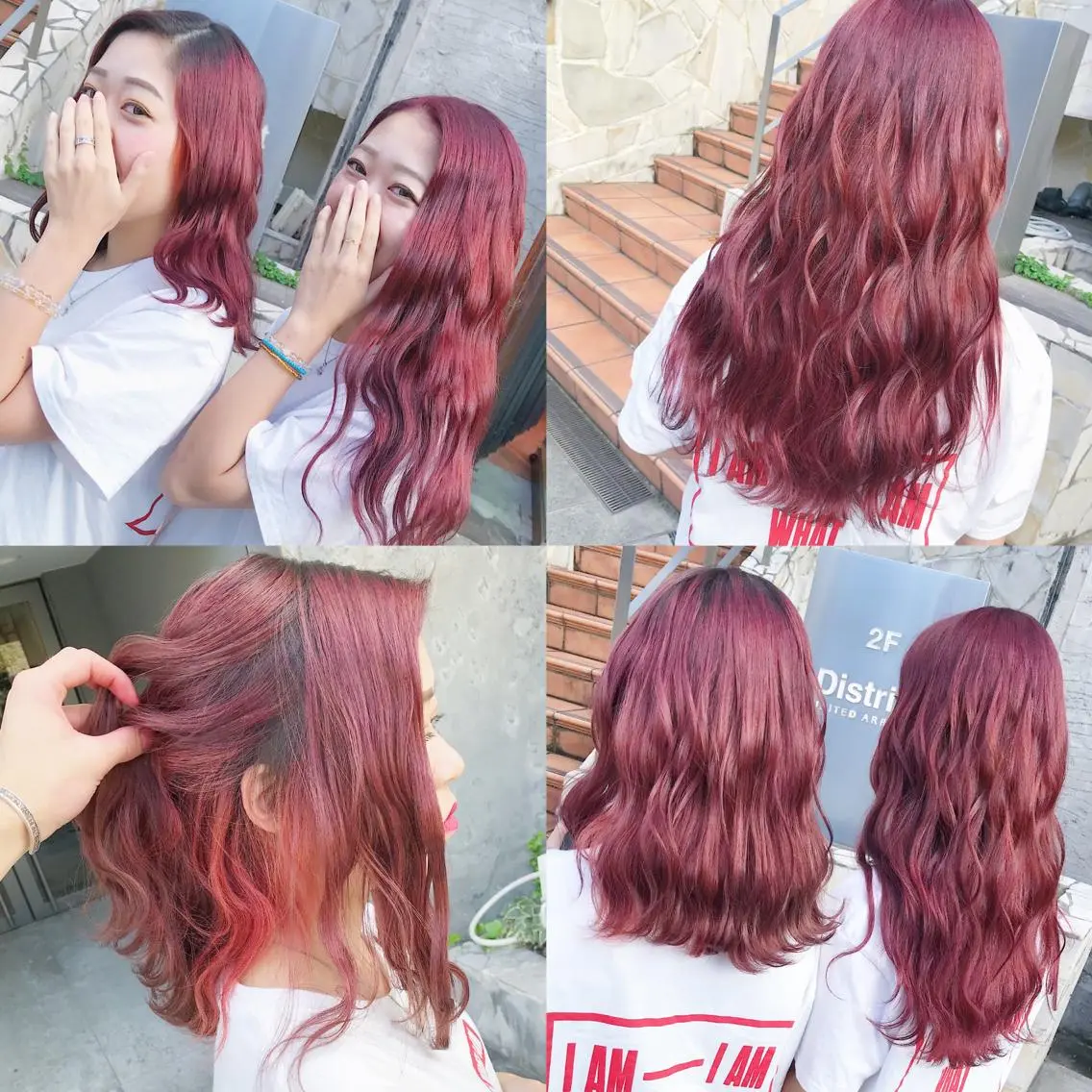 セミロング カラー ヘアアレンジ カット ヘアカラー トリートメント TAKUMAブリーチ /切りっぱなし🪽のヘアスタイル