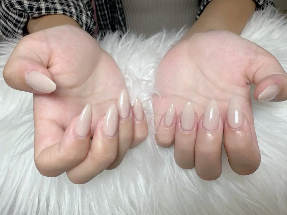 ネイル フレンチネイル 韓国ネイル マグネットネイル ニュアンスネイル オフィスネイル ハンドネイル ハンドケア Hara Nail 【持ち込みOK】のネイルデザイン