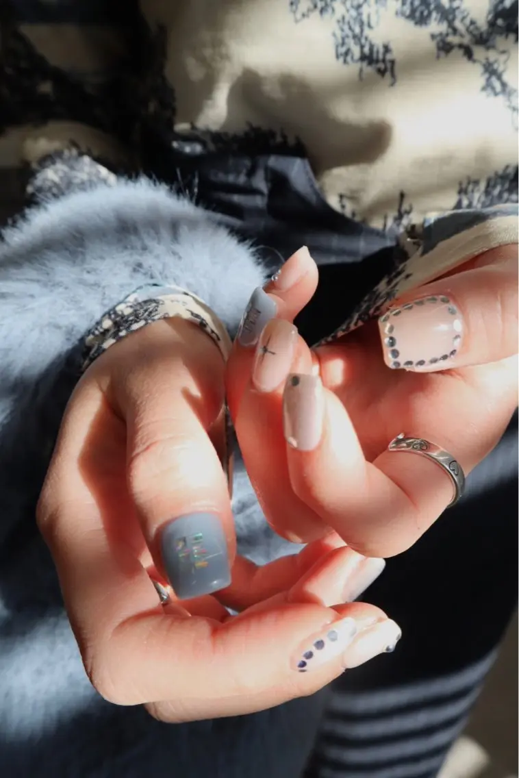 ネイル 水色 chika / nailのネイルデザイン