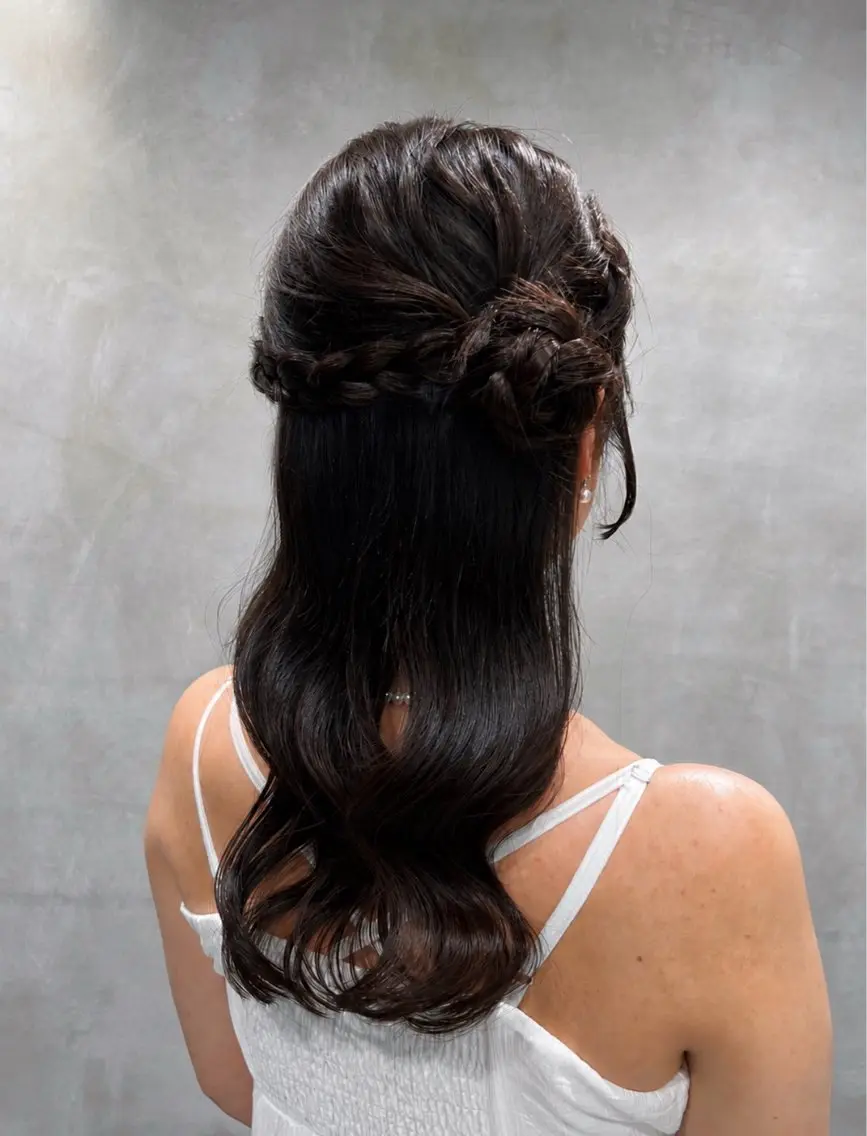 ヘアアレンジ ヘアセット 透明感カラー💎 アレンジ🩰Rimiのヘアスタイル