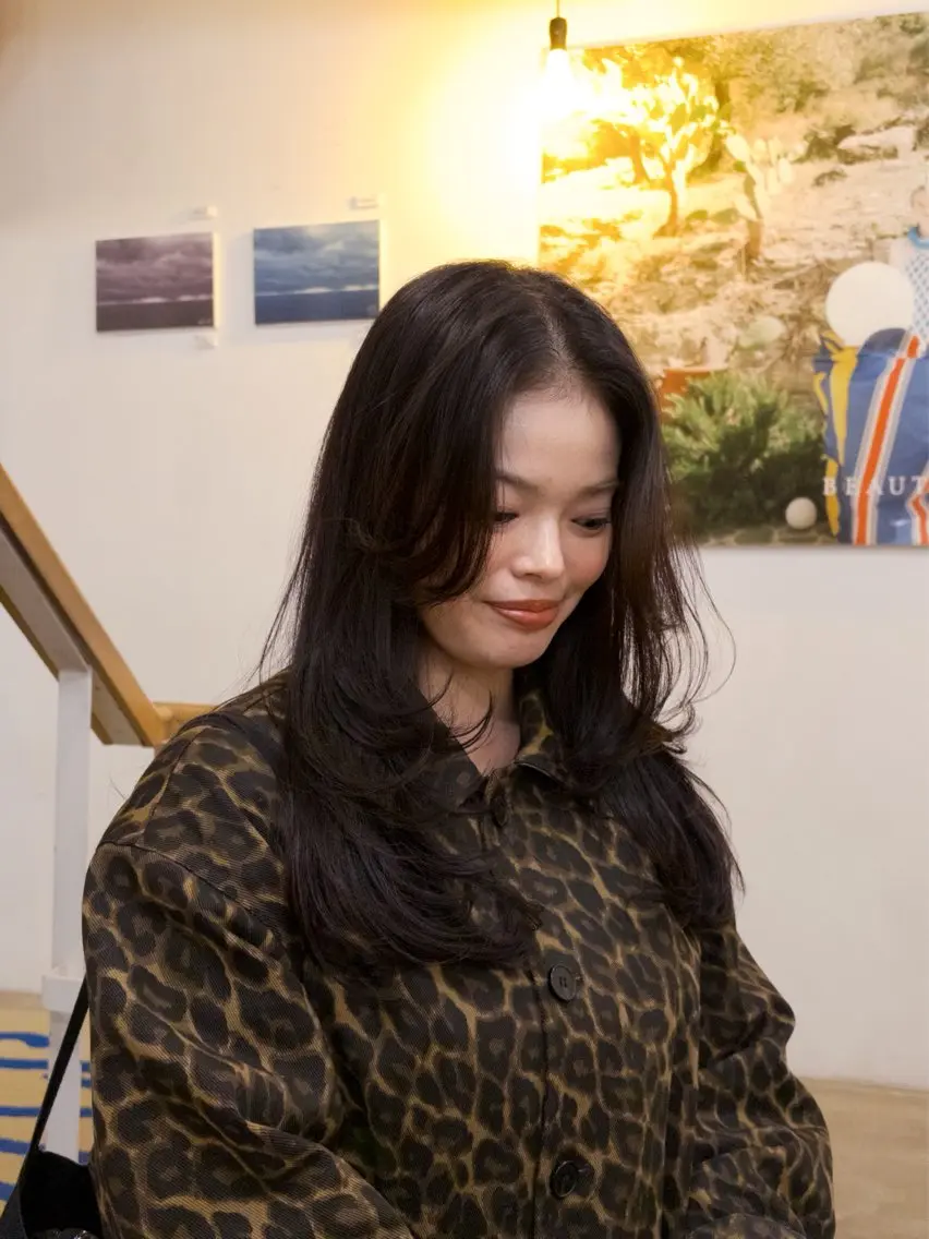 ロング アオキ サキ💫のヘアスタイル