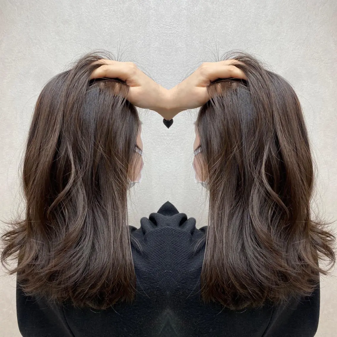 ロング カラー tocca 💜石田愛結💜のヘアスタイル