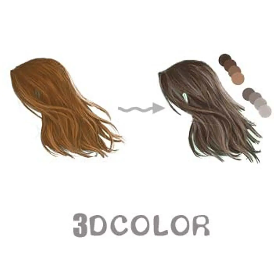 カラー Mer 髙橋 めいのヘアスタイル