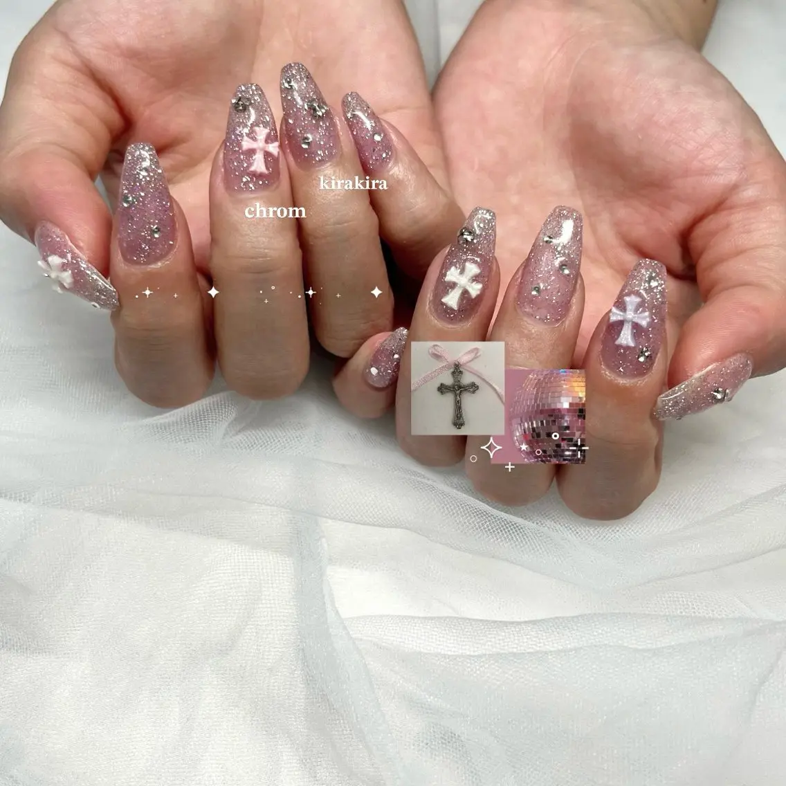 ネイル 長さ出し フラッシュネイル ジェルネイル マグネットネイル 持ち込み ハンドネイル 🌷Gemini nami🌷のネイルデザイン