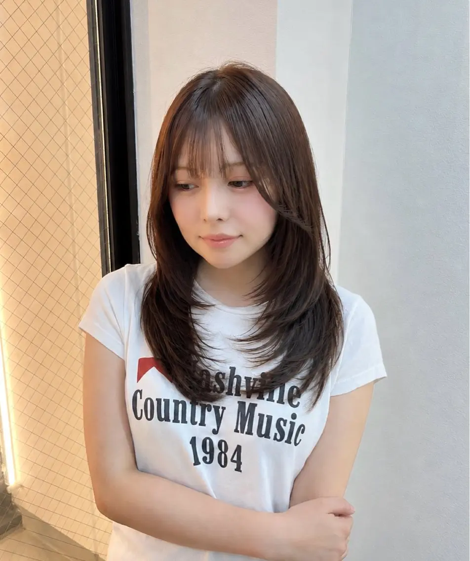 【‼️本日限定‼️】🐈‍⬛🎀レイヤーカットモデル🫧+高保湿トリートメント🪄︎︎+仕上げスタイリング付き💫💫の写真