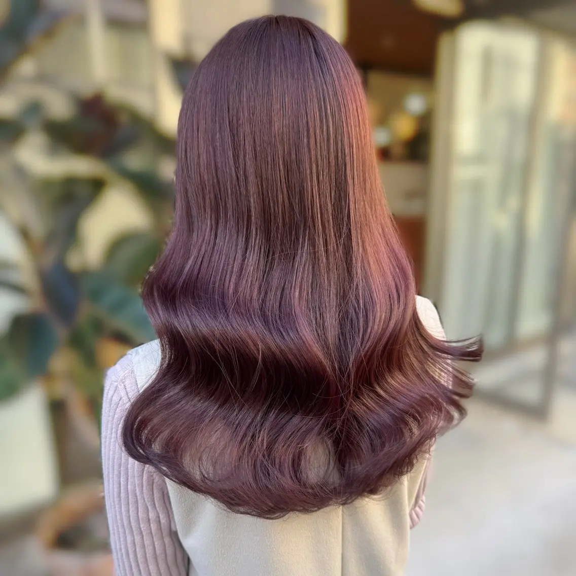 セミロング カラー ブリーチなしカラー kana🐱のヘアスタイル