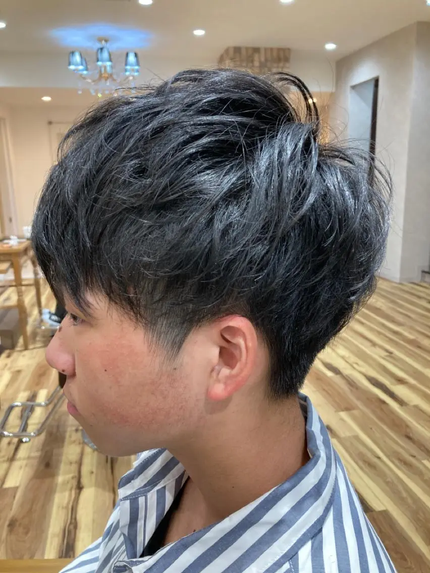 【新規限定クーポン】メンズカット×炭酸ケアシャンプーの写真