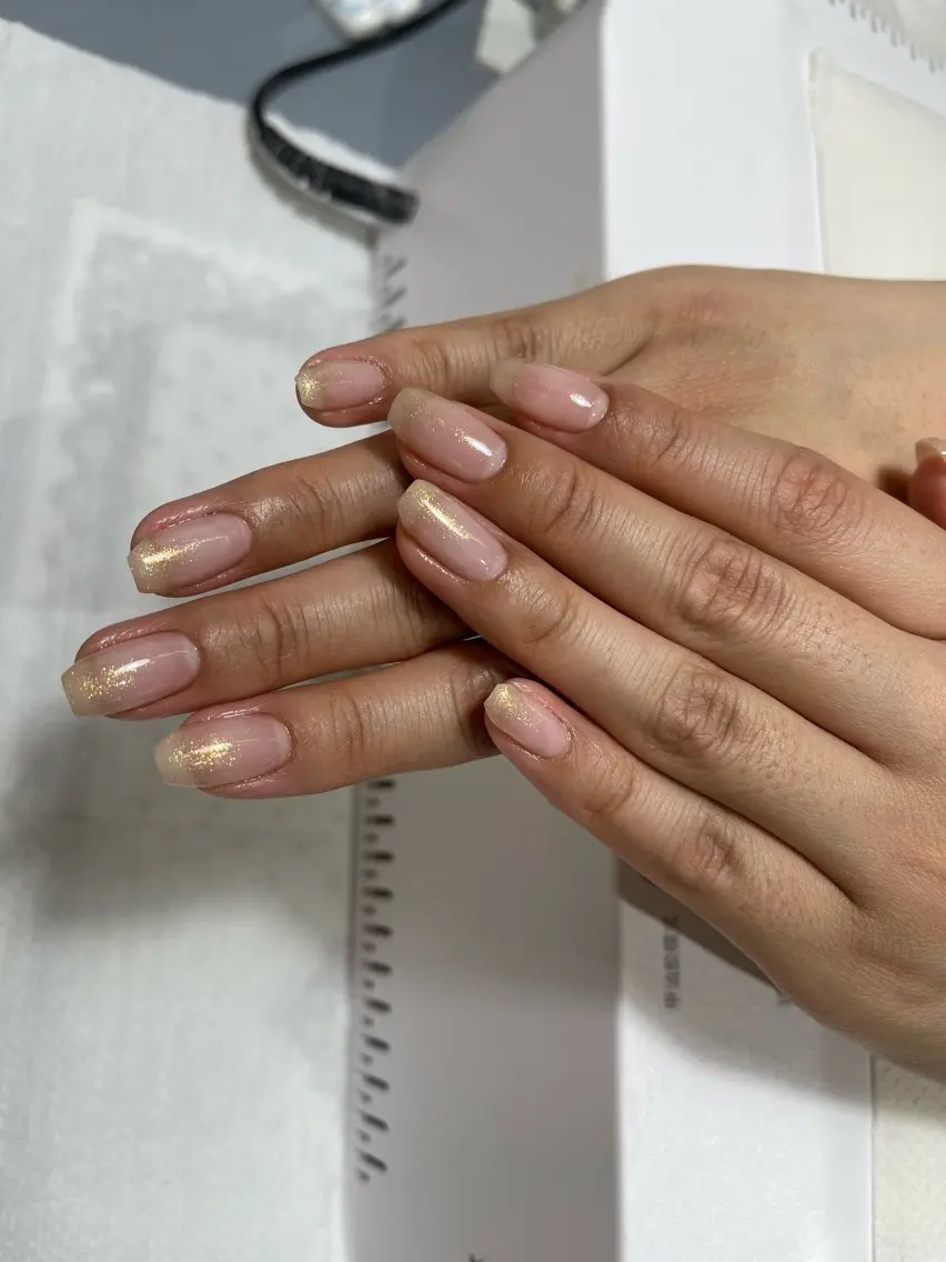 ネイル 心和 シンプルネイルのネイルデザイン